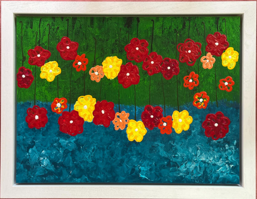 Gina Long, MBE - Flower Power III